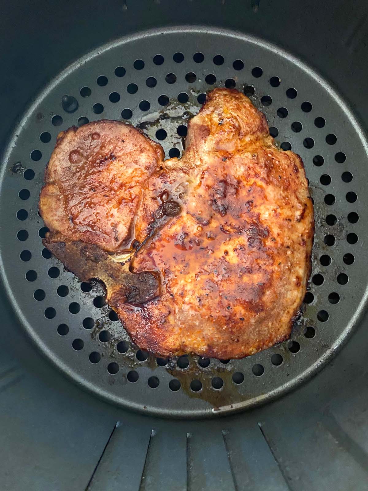 Power air fryer oven pork chops deals