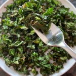 Crispy Pan Fried Kale Recipe