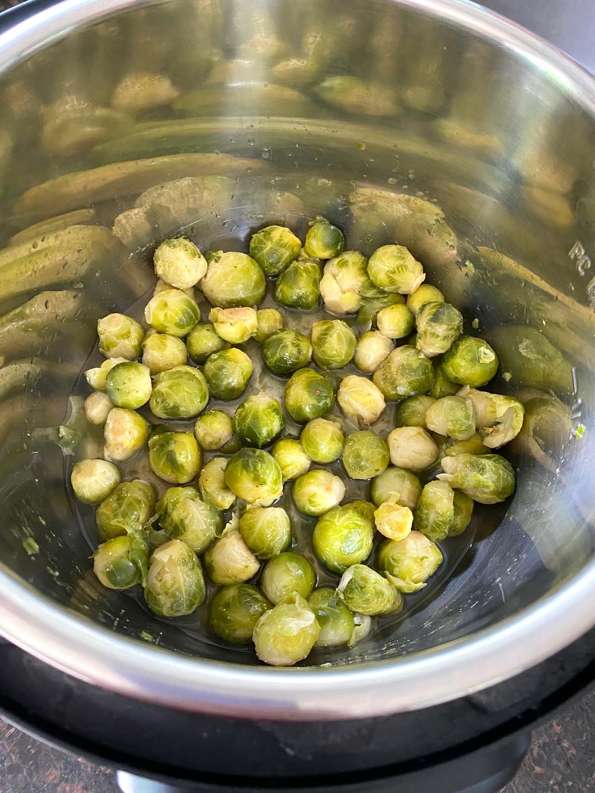 Instant pot frozen online brussel sprouts