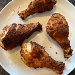 air fryer breaded chicken drumsticks (6)