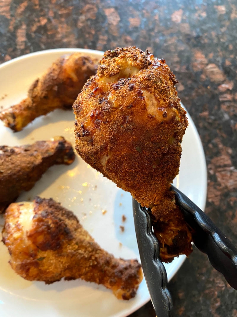Air Fryer Breaded Chicken Drumsticks Melanie Cooks