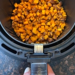 air fryer diced sweet potatoes