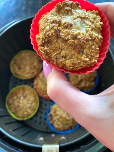 Air Fryer Banana Baked Oatmeal (5)