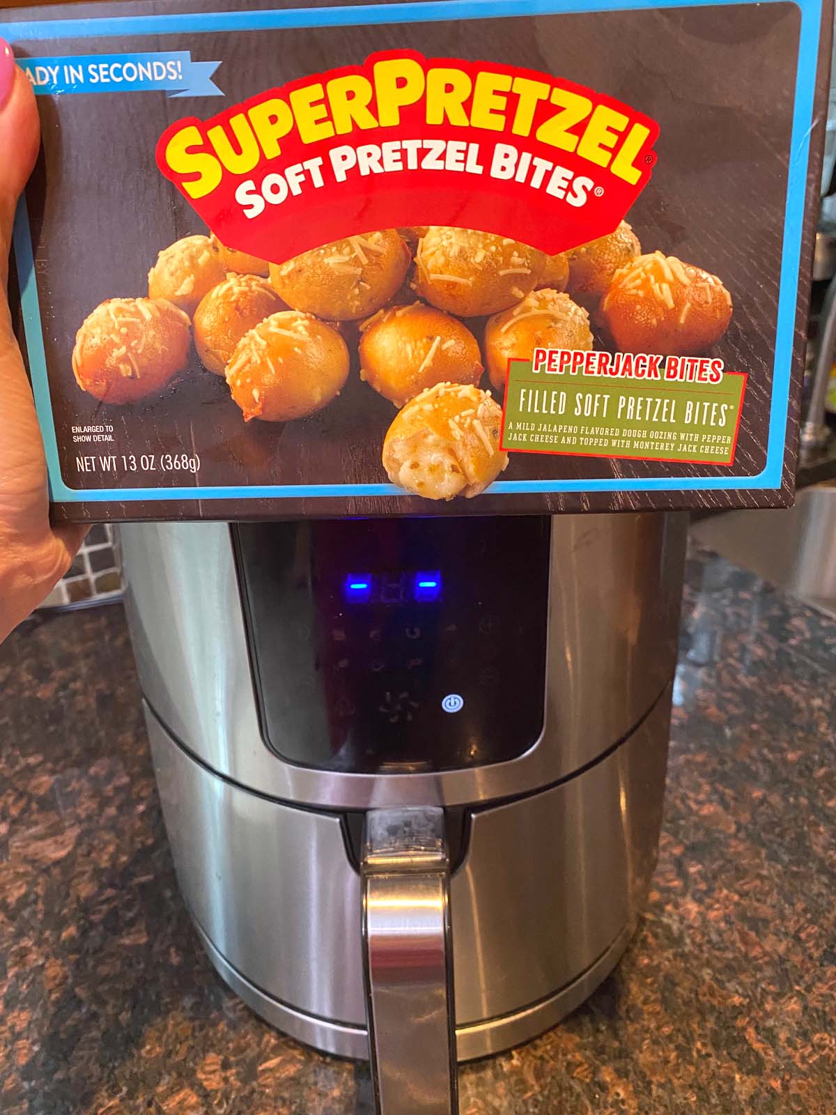 Air Fryer Frozen Pretzel Bites Melanie Cooks