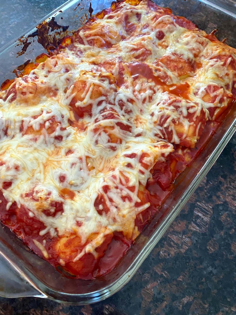 baked frozen ravioli