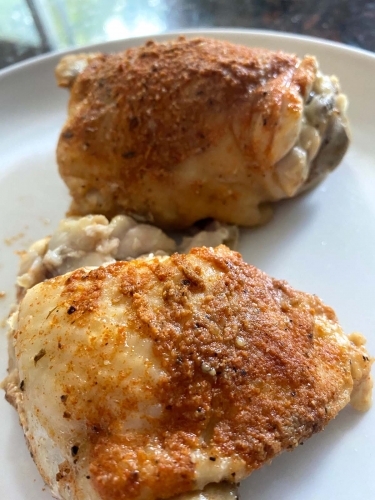 Instant Pot Bone-In Chicken Thighs (5)