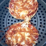 Air Fryer English Muffin Pizzas