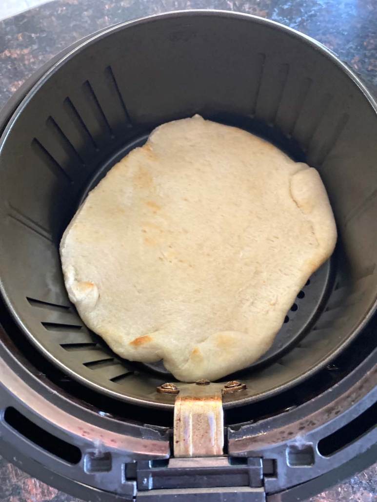 pizza dough in air fryer