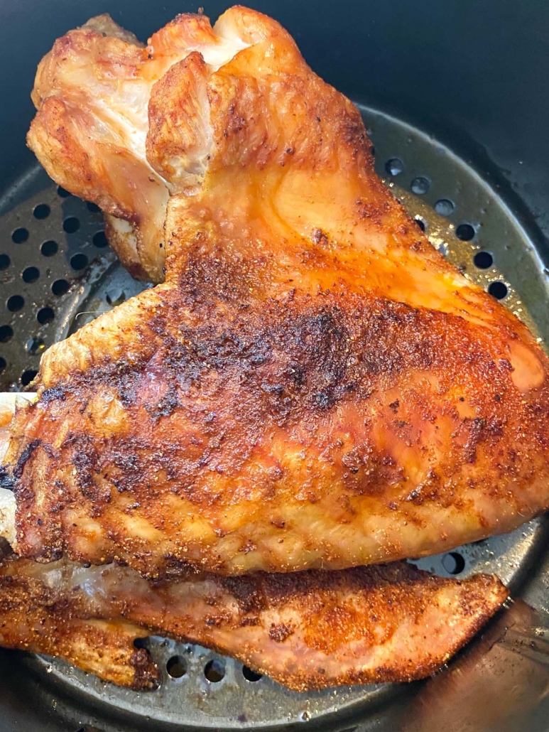 Air Fryer Buffalo Turkey Wings - The Busted Oven