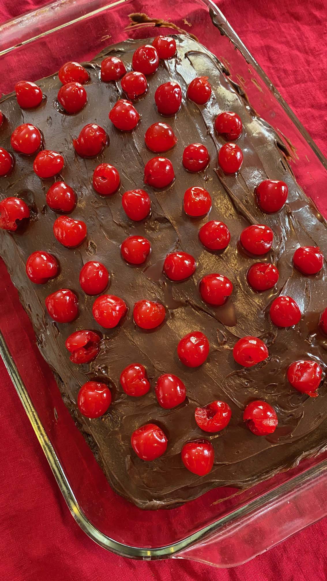 chocolate dump cake