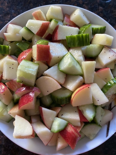 Cucumber Apple Salad (5)