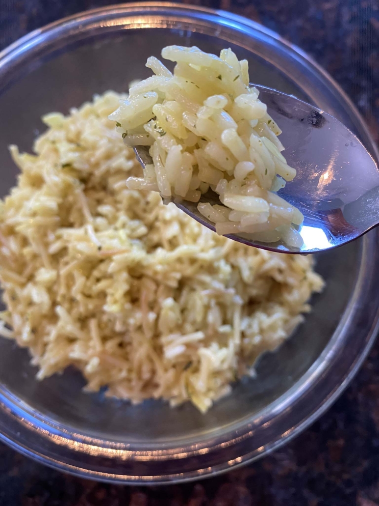 Instant Pot Rice-A-Roni in bowl