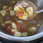 Instant Pot Vegetable Beef Soup (9)
