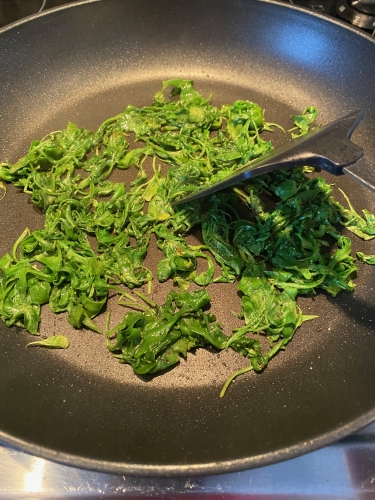 Sautéed Arugula (2)