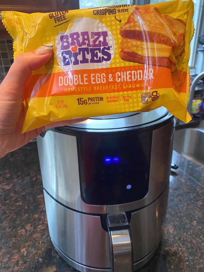 air fryer frozen brazi bites sandwich recipe