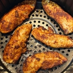 Air Fryer Chicken Tenders No Breading (5)