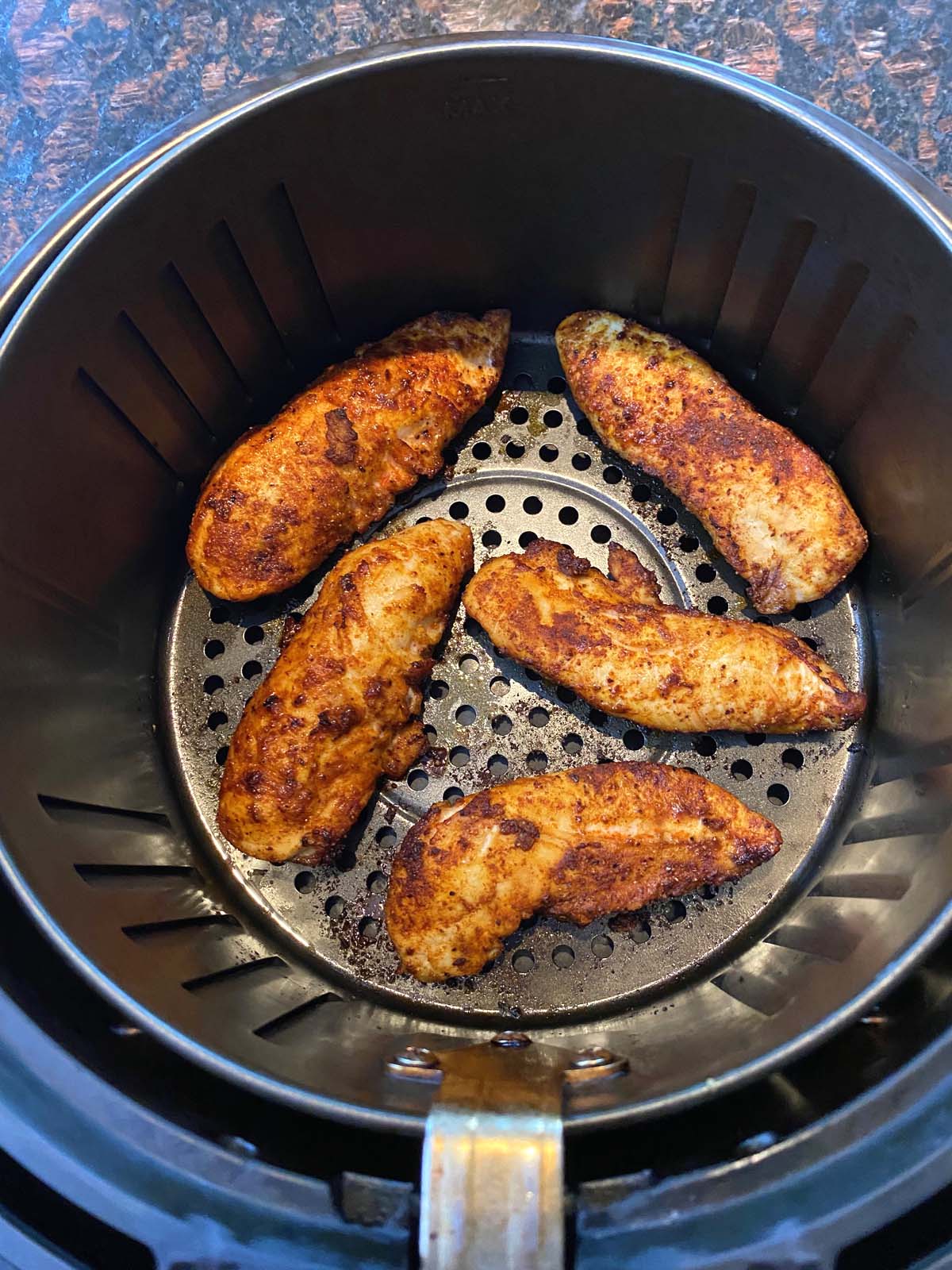Air Fryer Chicken Tenders No Breading Melanie Cooks