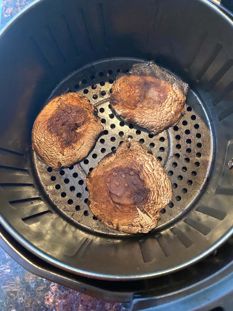 portobello mushrooms in air fryer