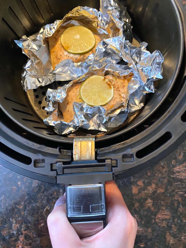 Air Fryer Salmon In Foil Melanie Cooks