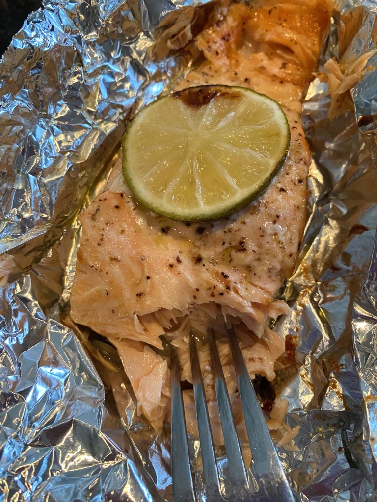 Air Fryer Salmon In Foil Melanie Cooks
