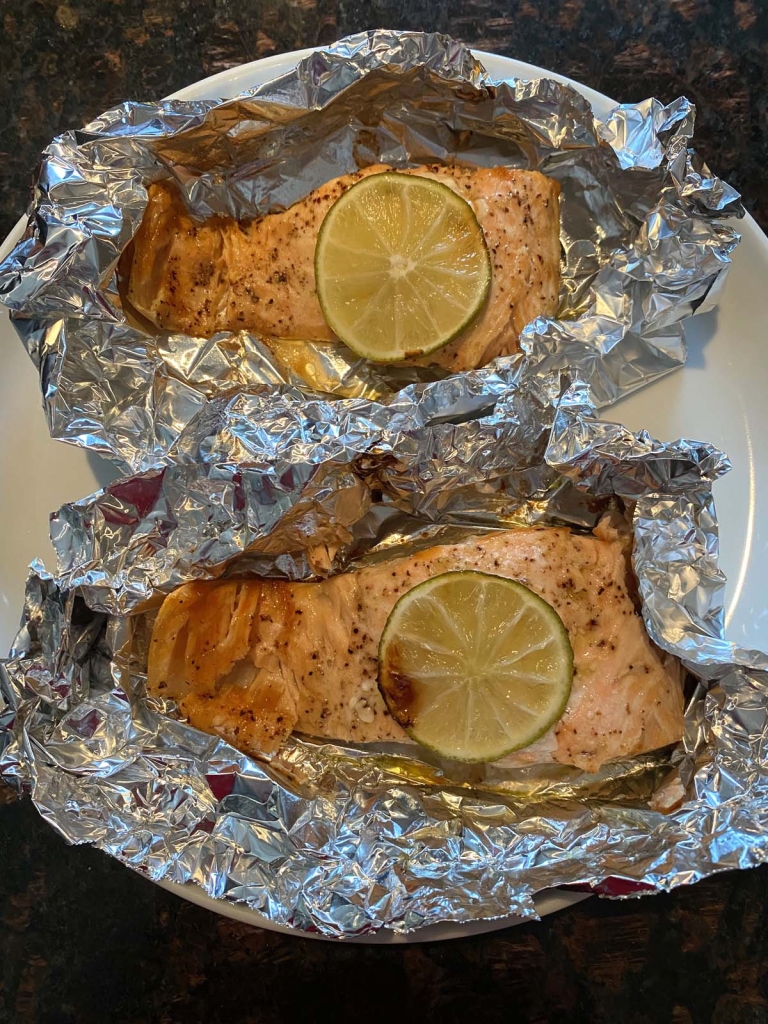 Air Fryer Salmon In Foil Melanie Cooks