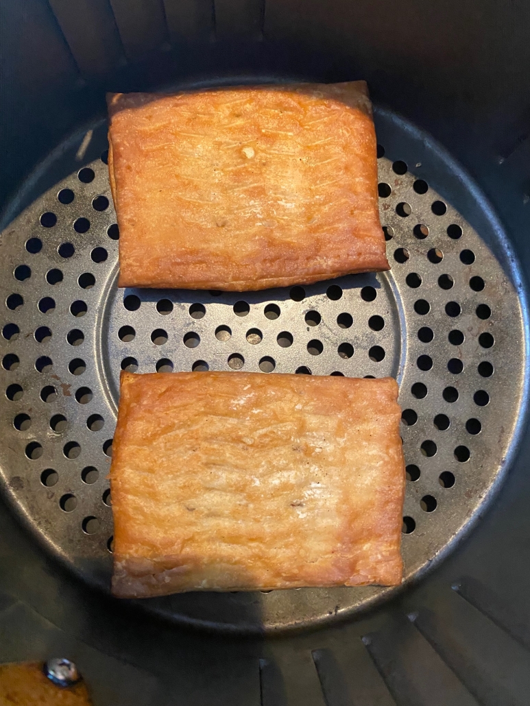toaster scrambles in air fryer