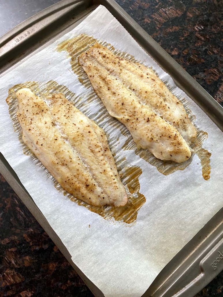 seasoned Baked Swai Fish fillets