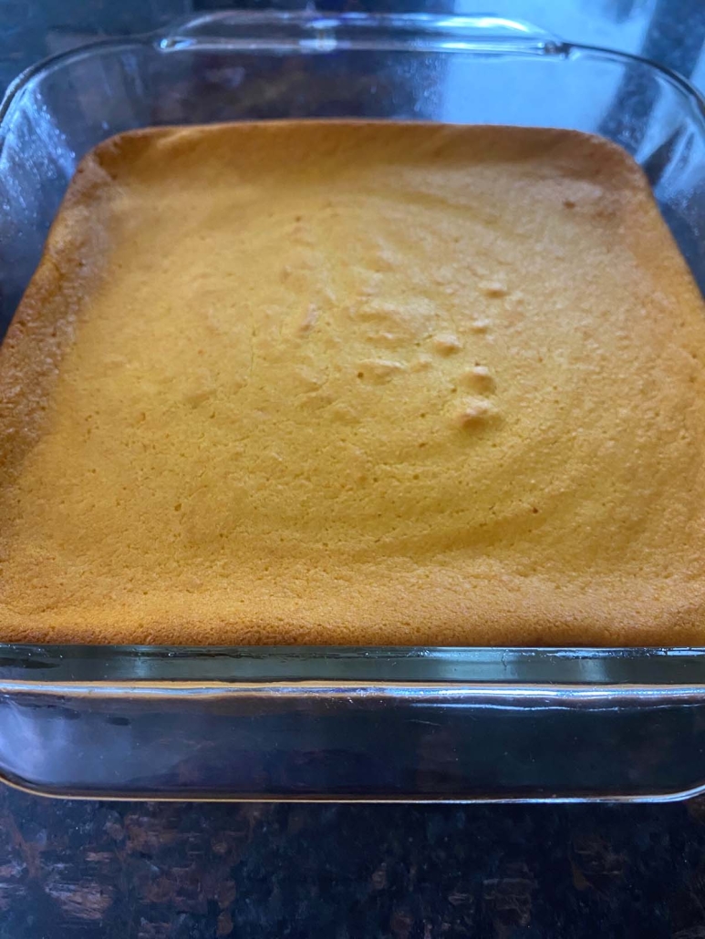 baked carrot soufflé