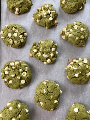 Matcha Cookies (8)