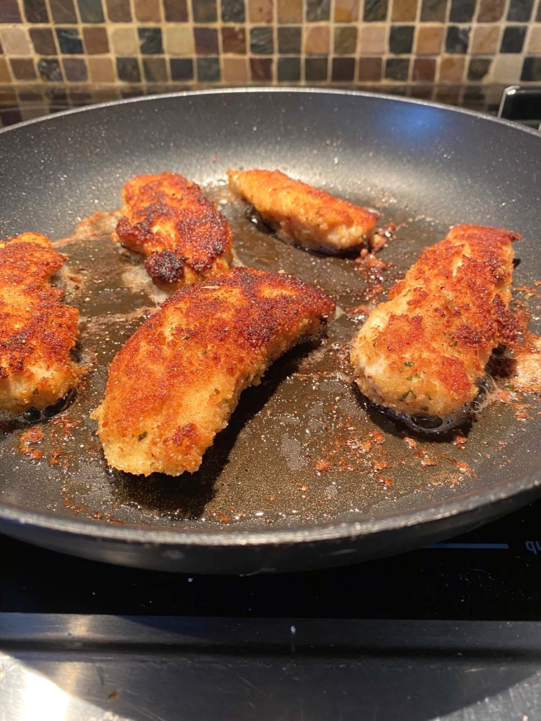Pan Fried Breaded Chicken Tenders – Melanie Cooks