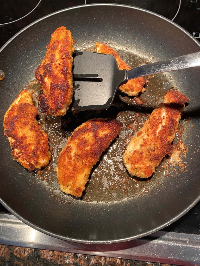 Pan Fried Breaded Chicken Tenders – Melanie Cooks