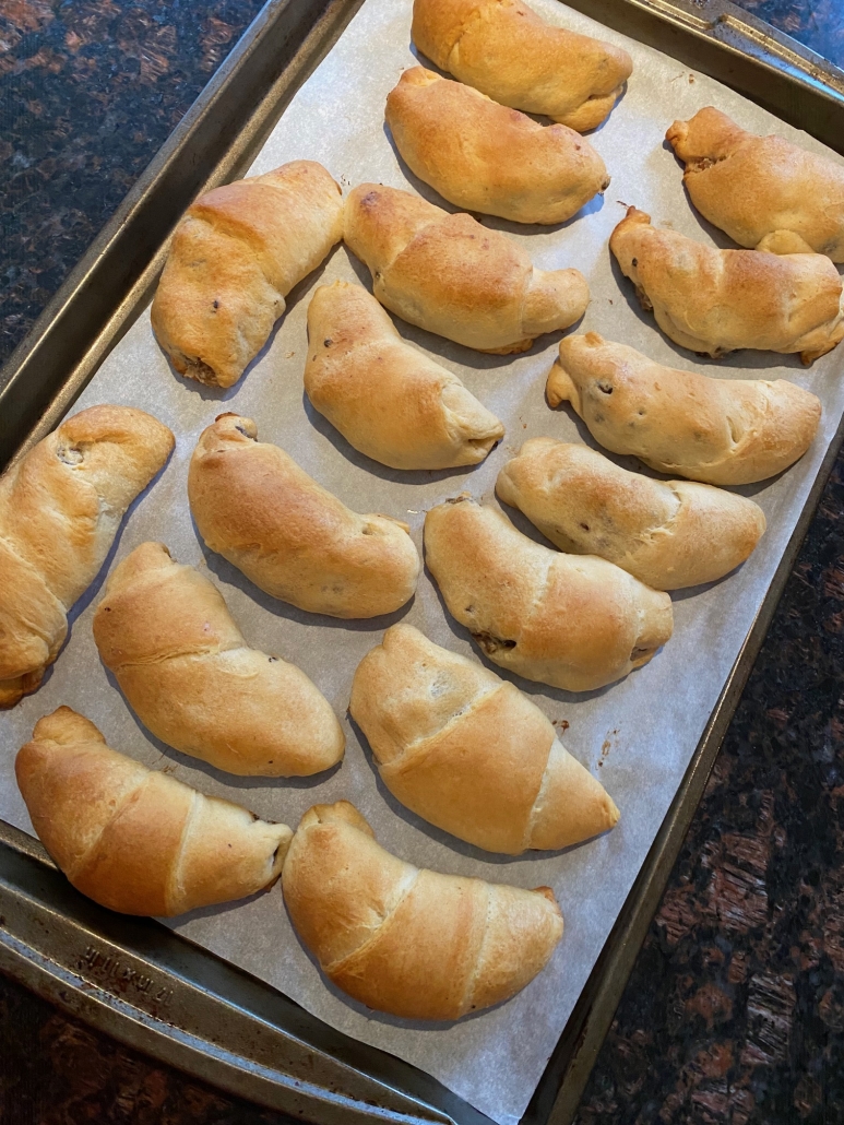 baked Sausage Cream Cheese Crescent Rolls