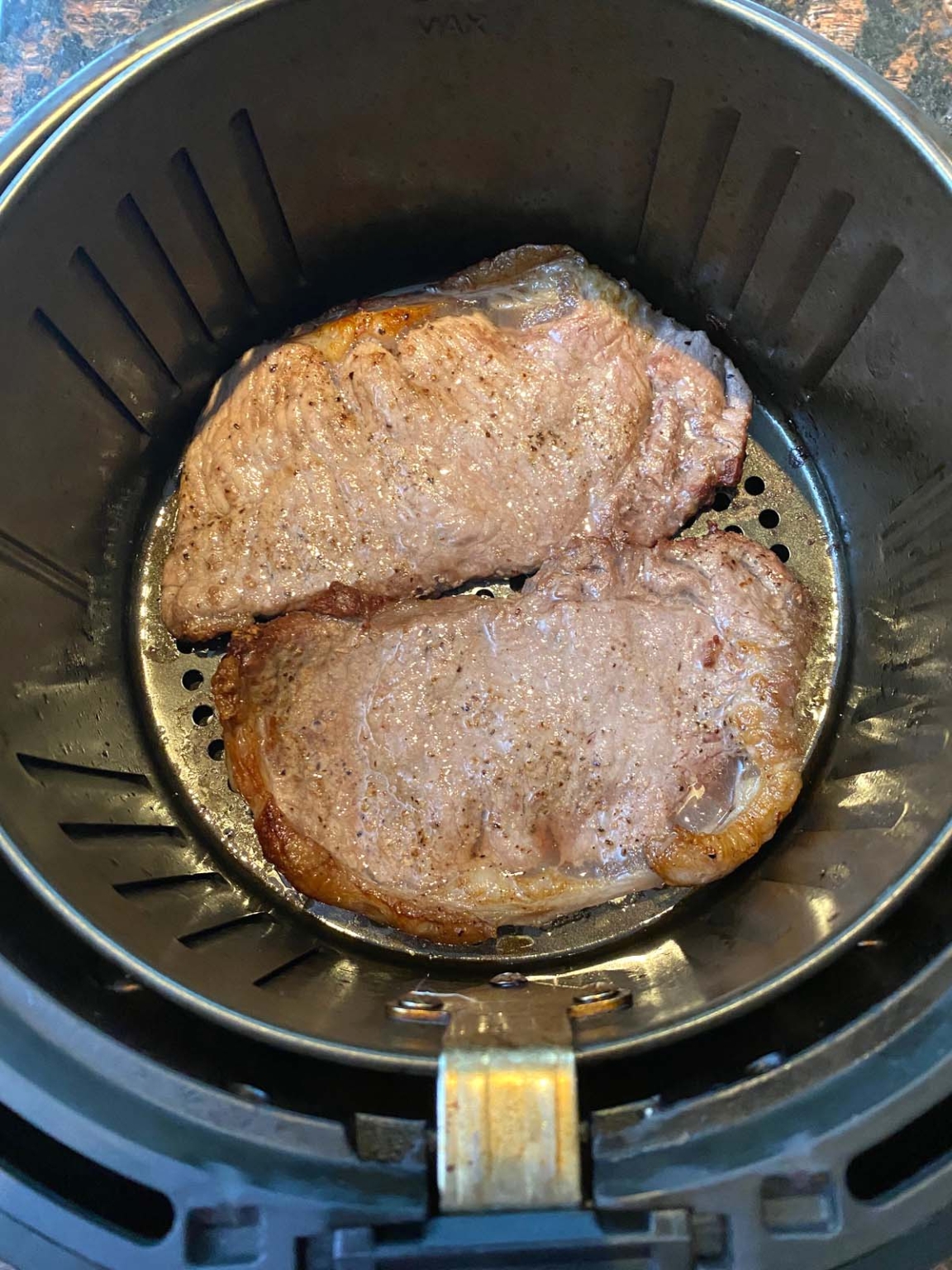 Air Fryer New York Strip Steak – Melanie Cooks