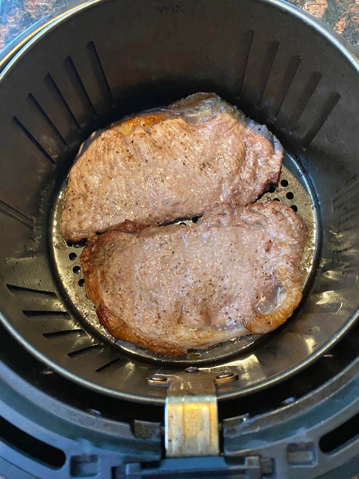 Air Fryer New York Strip Steak Melanie Cooks