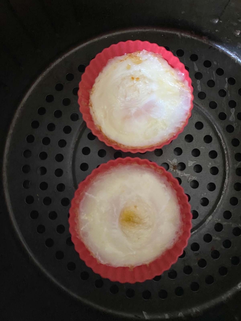 Air Fryer Poached Eggs – Melanie Cooks