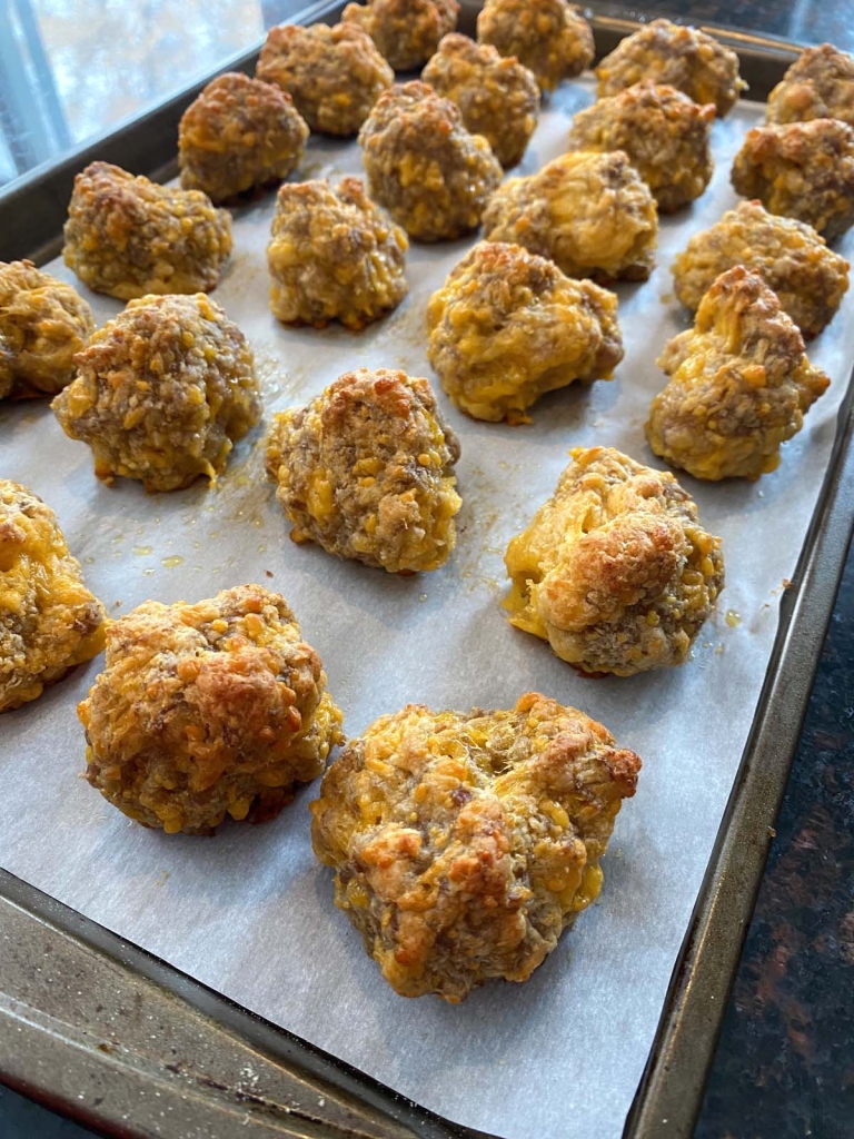 Bisquick Sausage Balls (3 Ingredients)