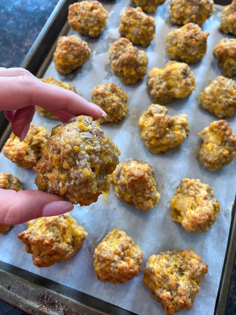 Bisquick Sausage Balls