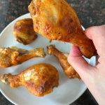 Baked Buffalo Chicken Drumsticks