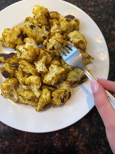 Curried Roasted Cauliflower (7)