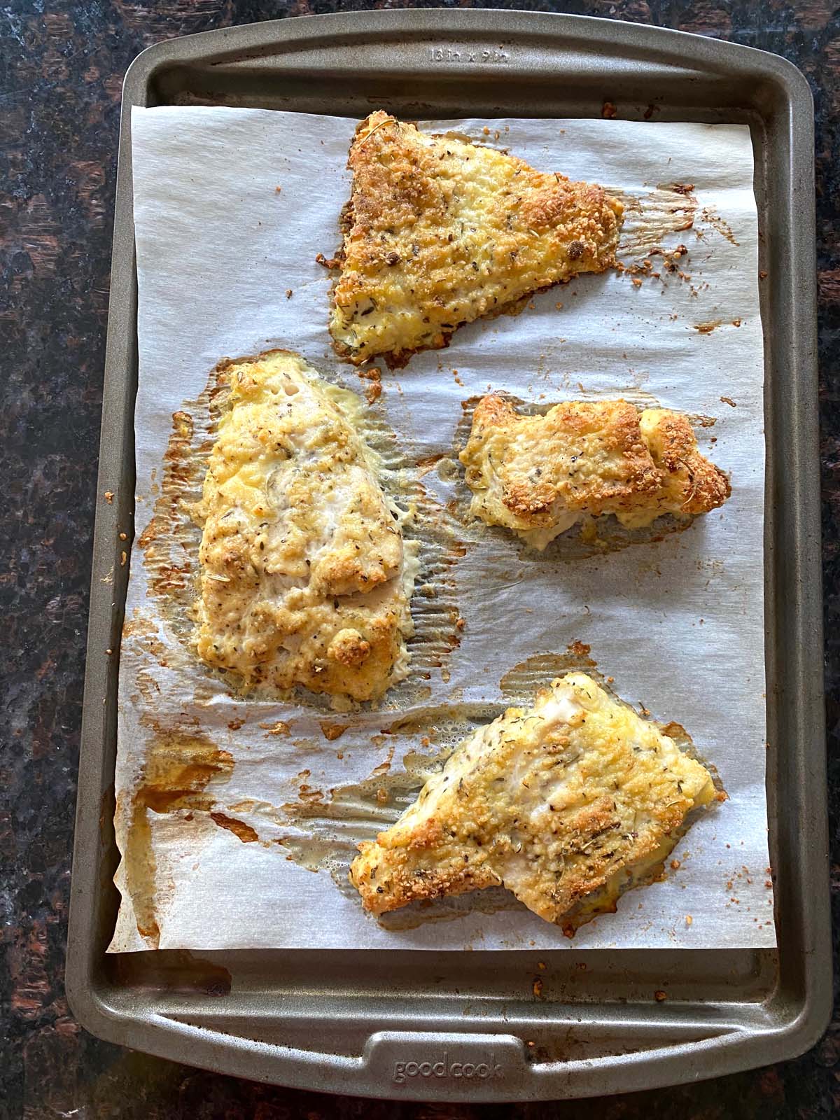 Parmesan Crusted Cod Fish – Melanie Cooks