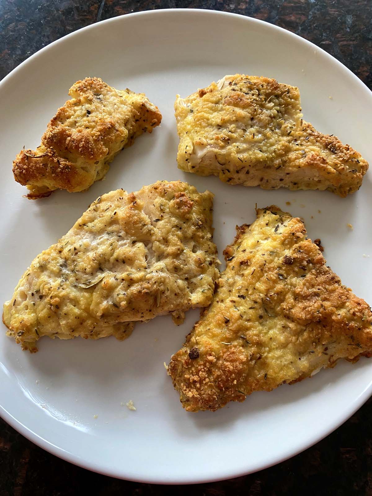 Parmesan Crusted Cod Fish – Melanie Cooks