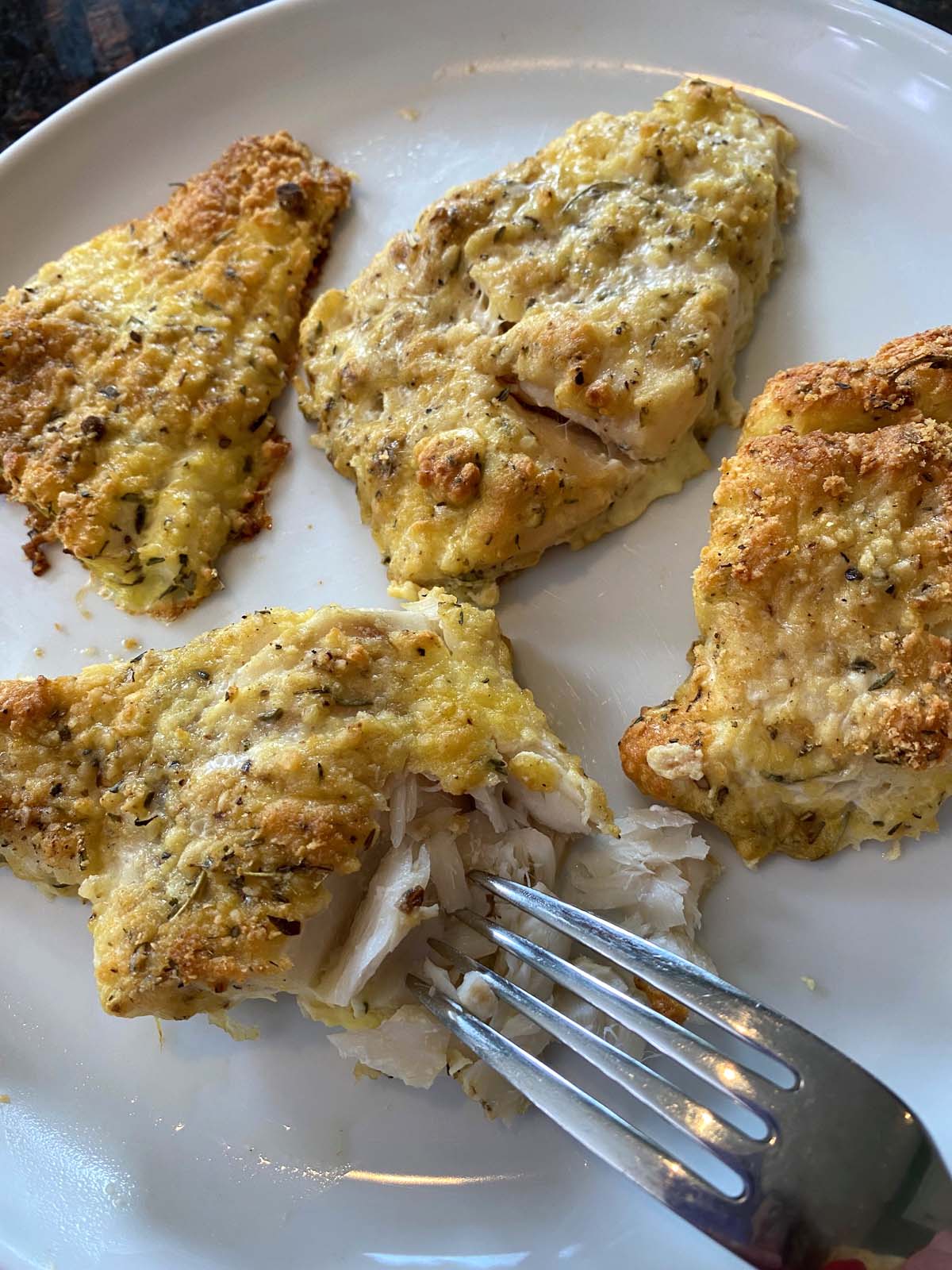 Parmesan Crusted Cod Fish – Melanie Cooks