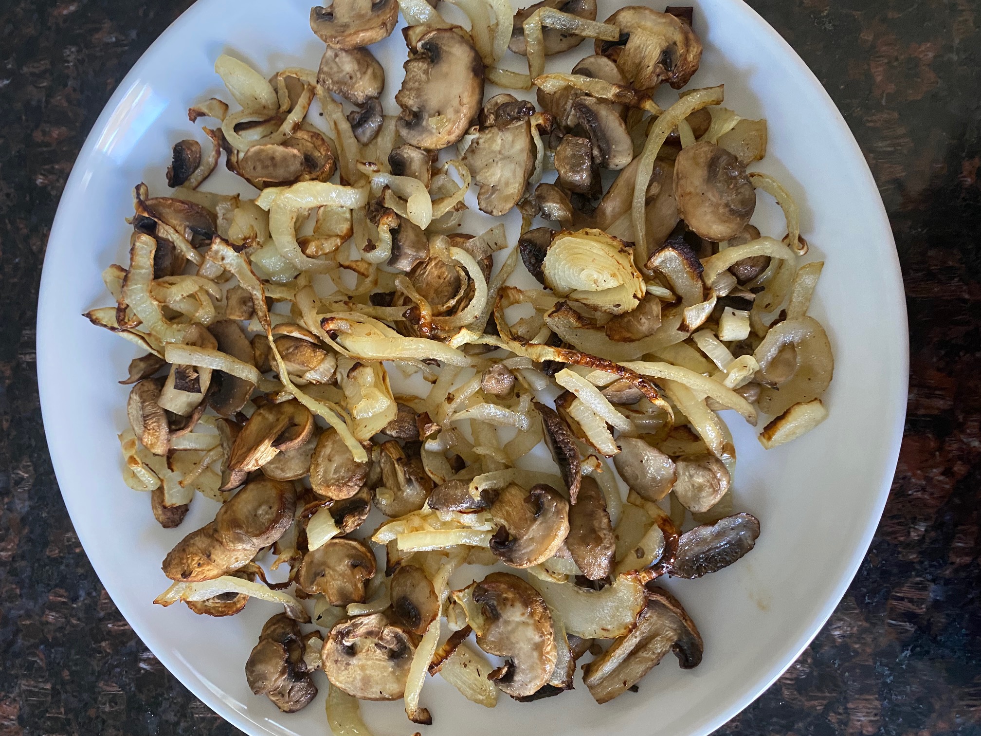 Air Fryer Mushrooms And Onions – Melanie Cooks