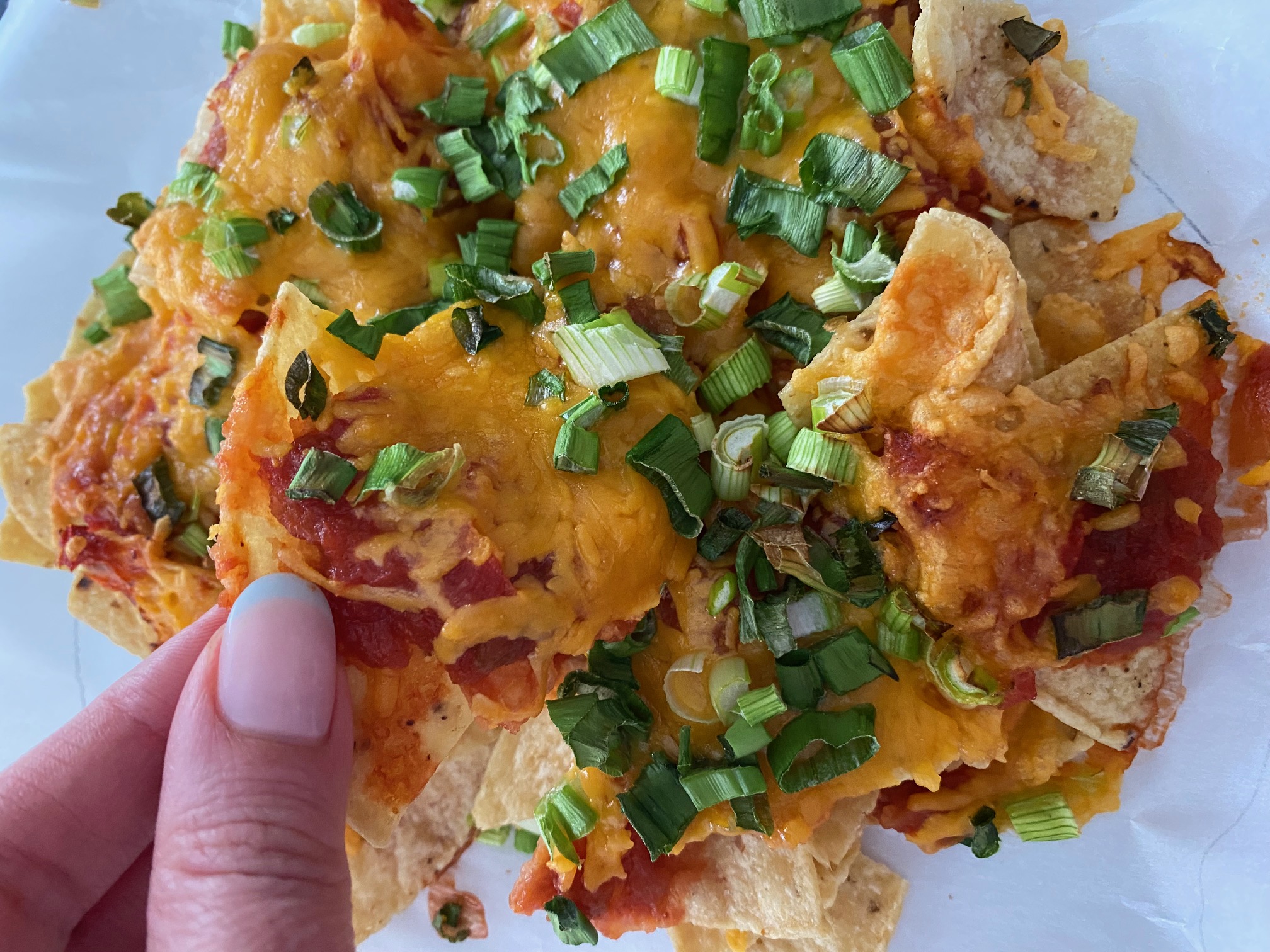 Air Fryer Nachos Melanie Cooks