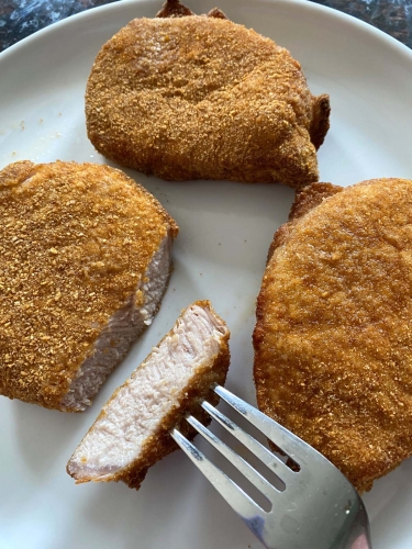 Air Fryer Shake N Bake Pork Chops (9)