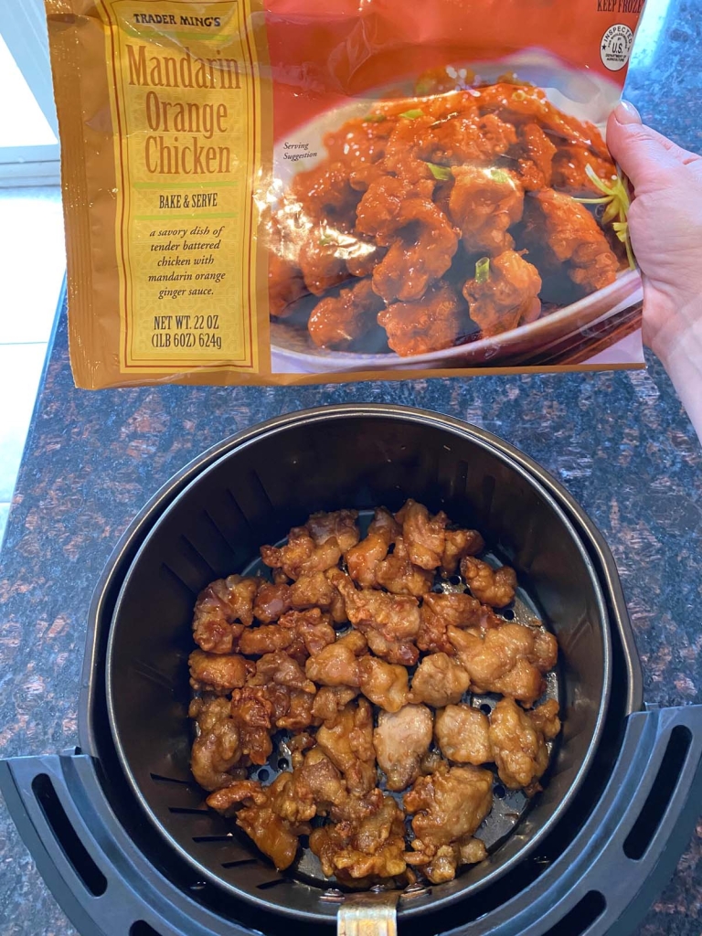 Air Fryer Trader Joe’s Orange Chicken Melanie Cooks