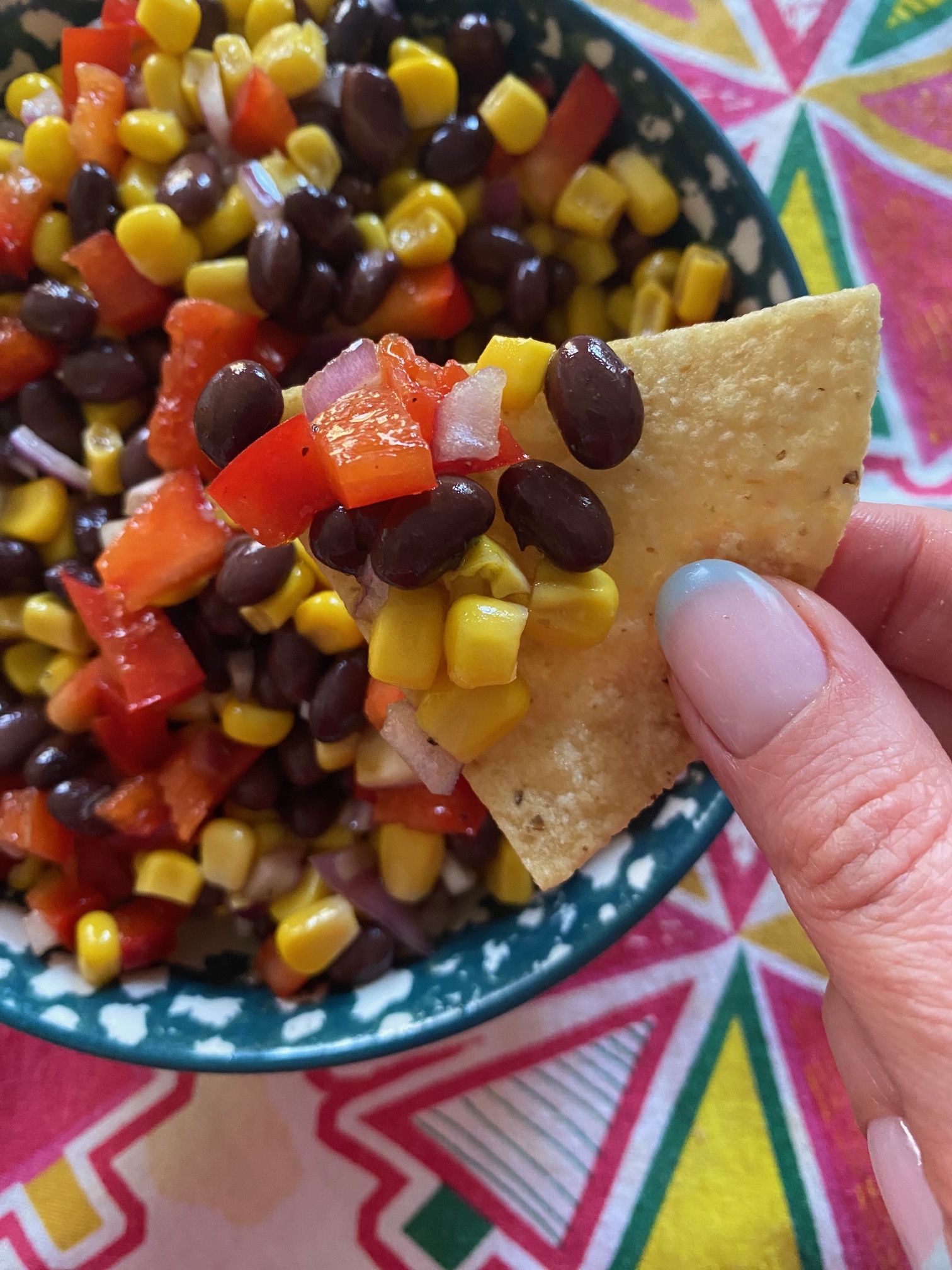 black bean and corn salsa