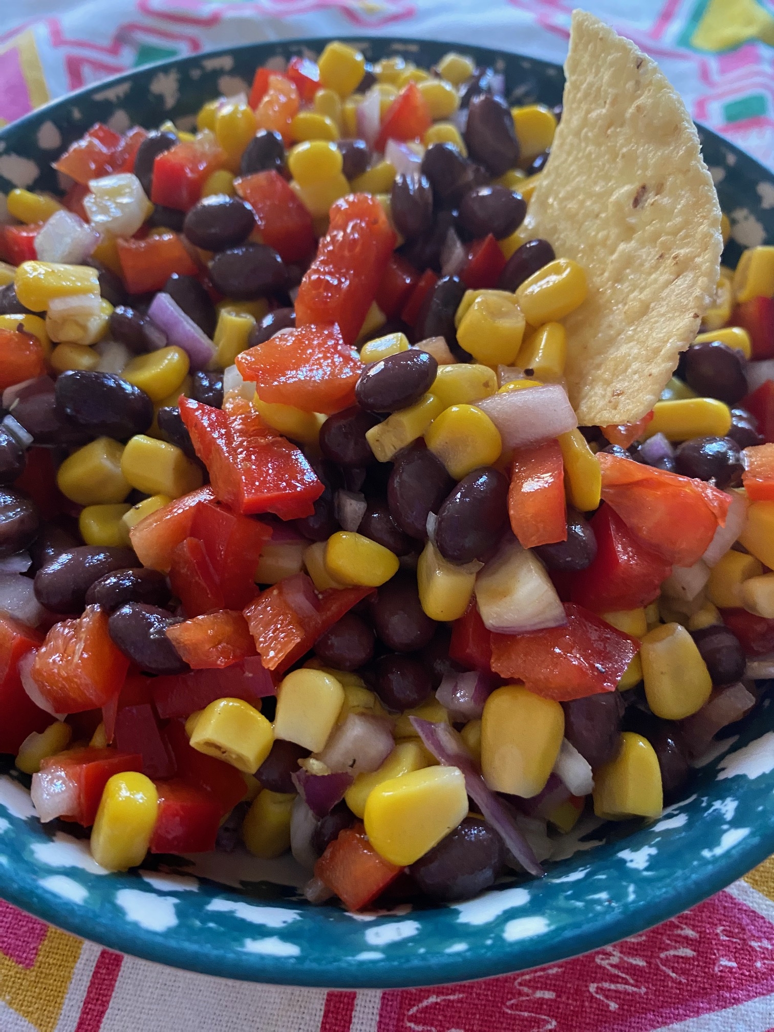black bean and corn salsa