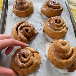 Crescent Roll Cinnamon Rolls (6)