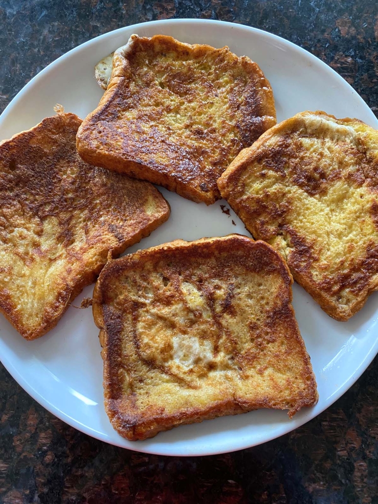 delicious french toast on a plate